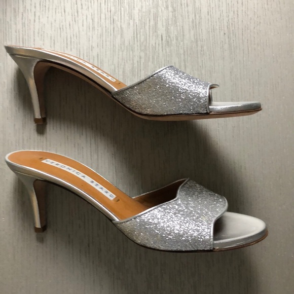 Veronica Beard leather mules sandals Size 36 - Picture 5 of 9